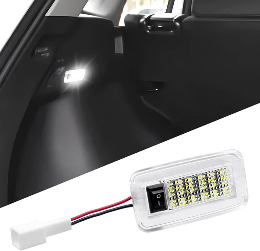 LED Luggage Lamp, For Toyota Voxy Noah 90 Series, Corolla Cross, 10 Series, Harrier, 80 Series, Century, Etc., Luggage, Room Lamp, White, Custom Parts, Switch Included, Genuine Replacement, Car