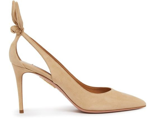 AQUAZZURA bow tie 85 パンプス - Image 1
