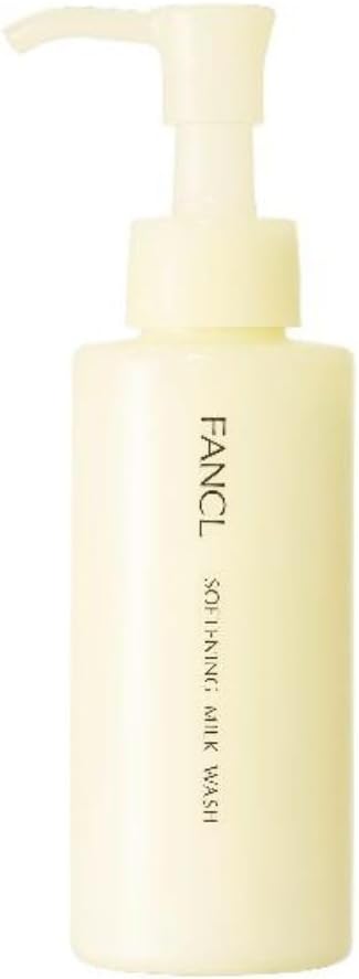FANCL Soft Skin Milk Facial Cleanser (Morning Facial Cleanser) (Skin Care, Additive-Free, Dry Skin, Moisturizing, Milk, Milk-like Facial Cleanser, Morning Facial Cleanser)