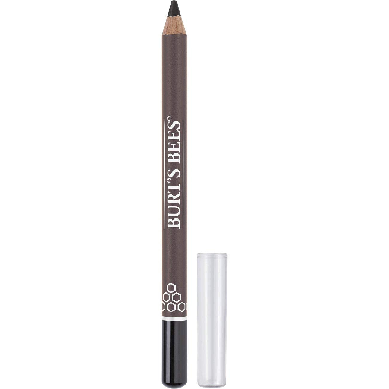 Burt's Bees Delineador de ojos nutritivo, negro suave, 0.04 onzas