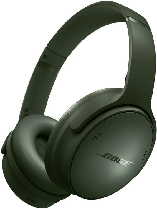 Bose QuietComfort Headphones LE Fully Wireless Headphones, Noise Cancelling, Bluetooth Connectivity with Microphone, Up to 24 Hours Playtime, Fast Charging, Cypress Green