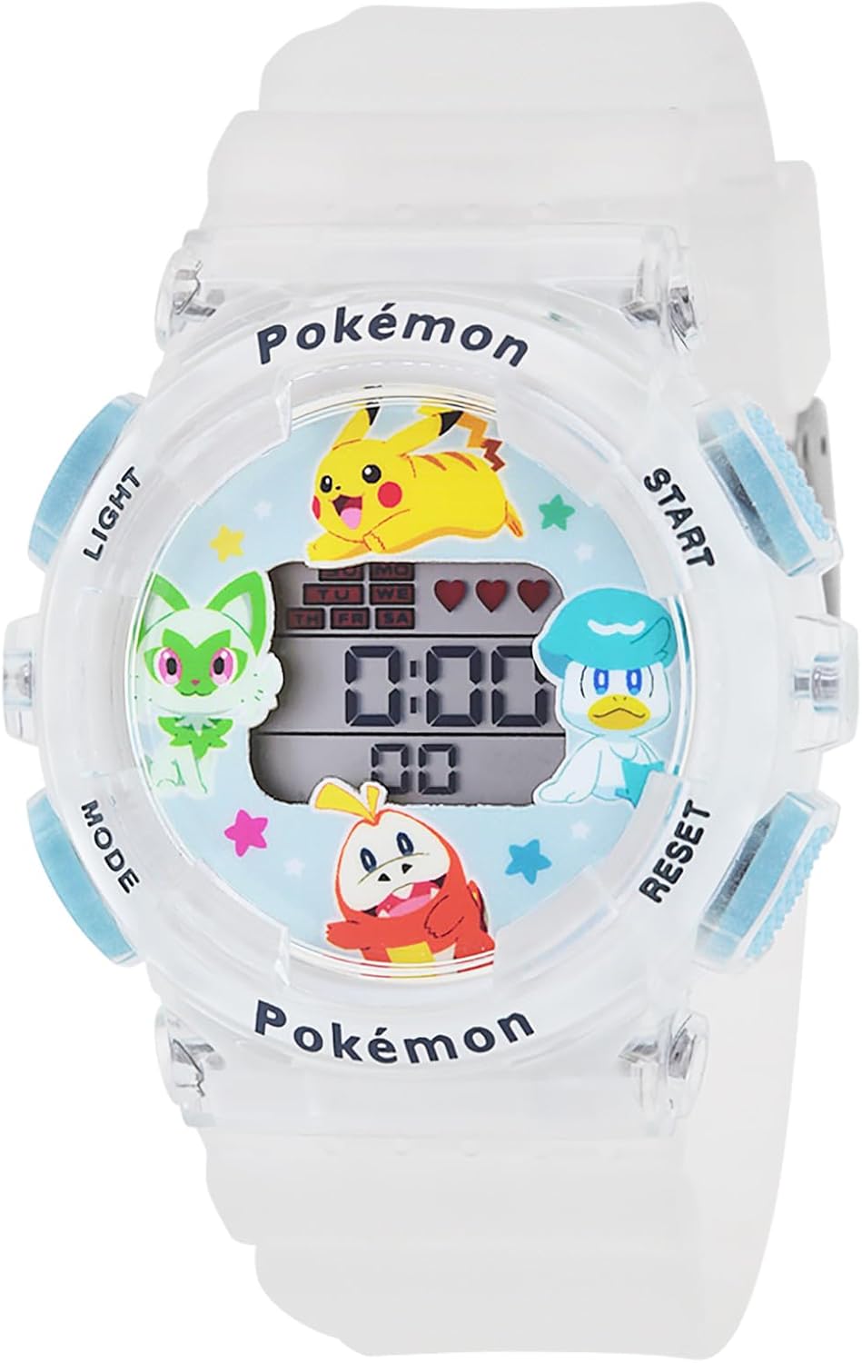 Pokemon Digital Watch, clear