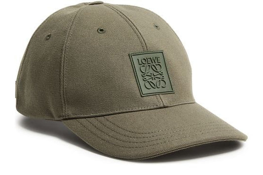 LOEWE Patch cap in canvas - Image 1