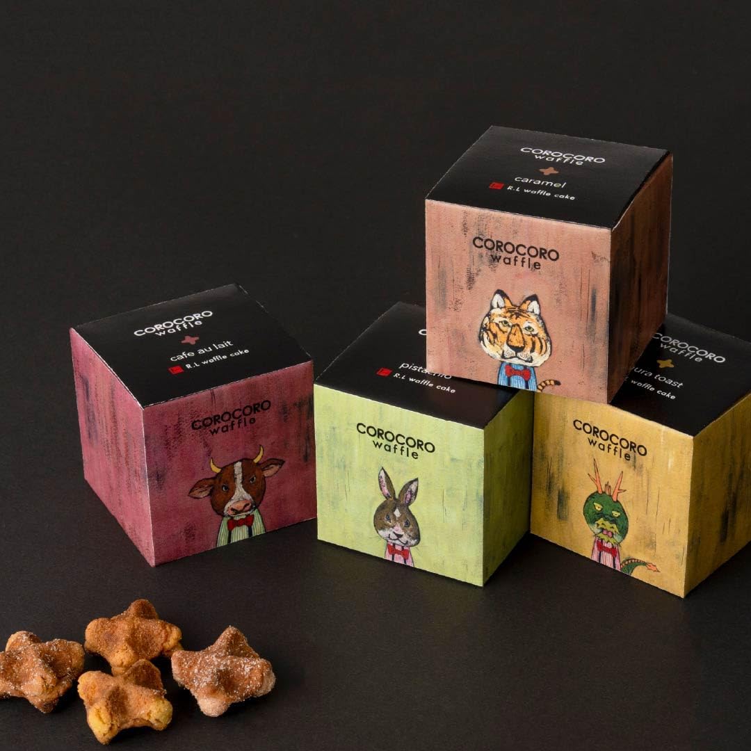 R.L Cookies, Sweets, Petite Gift, Includes Handbag, Waffle Cube, Osaka Limited Edition Caramel, 1 Piece