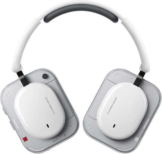 Nothing Wireless Headphones Headphone (A) Up to 135 Hours Playtime / Quick Charge / Tactile Control / Adaptive Active Noise Cancelling / Over-Ear / High Resolution + LDAC Certified / IP52 Dustproof