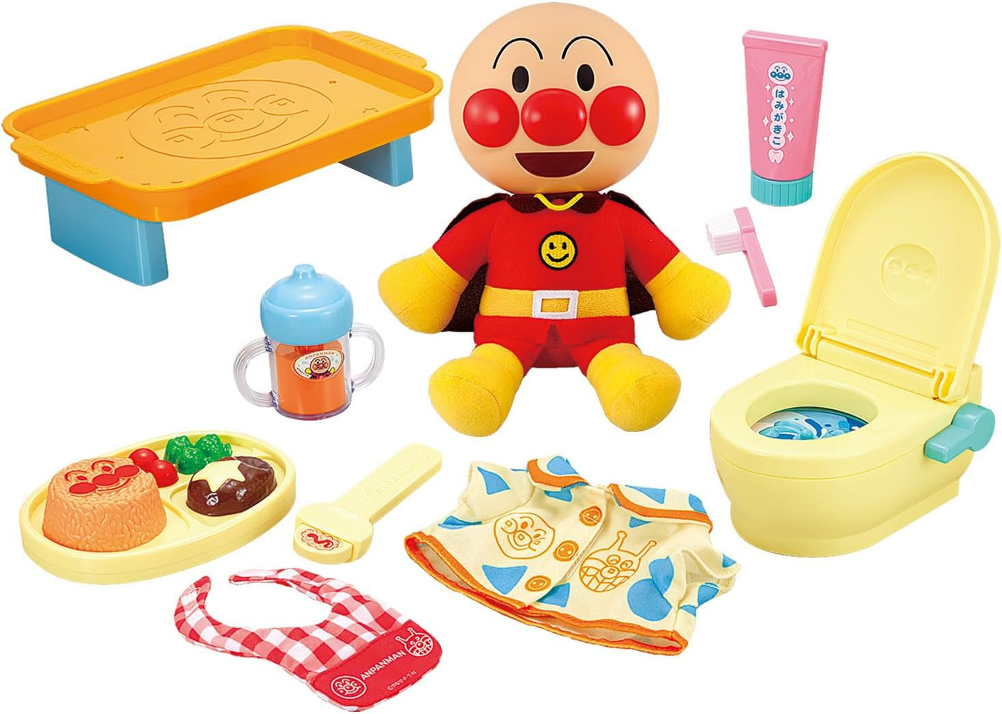 BANDAI Nakayoshi Anpanman Plenty of Grass Set