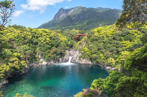 [Japanese Landscape Postcard] Kagoshima Prefecture Tloki Waterfall Postcard Photo Card Souvenir Photo by daikegoro