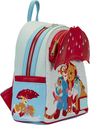 Winnie the Pooh Loungefly - Rainy Day Women's Mini Backpack Multicoloured, Multicolored, One Size