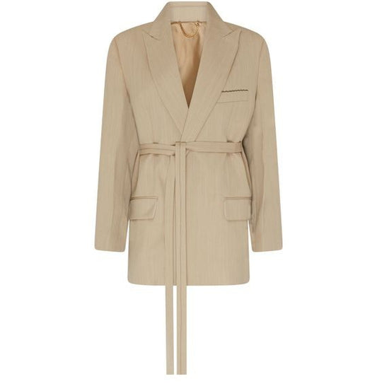 VICTORIA BECKHAM ベルト付き ジャケット - Image 1