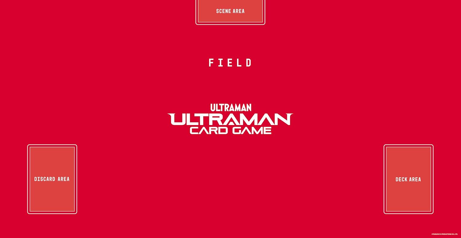 Ultraman Card Game Official Playmat (red)