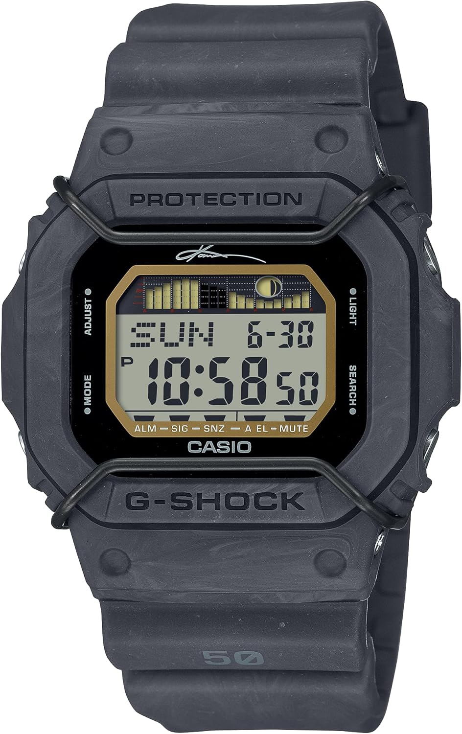 Casio GLX-5600KB-1 G-LIDE G-Ride Igarashi Kanoa Limited Edition Black Gold Men's Overseas Model