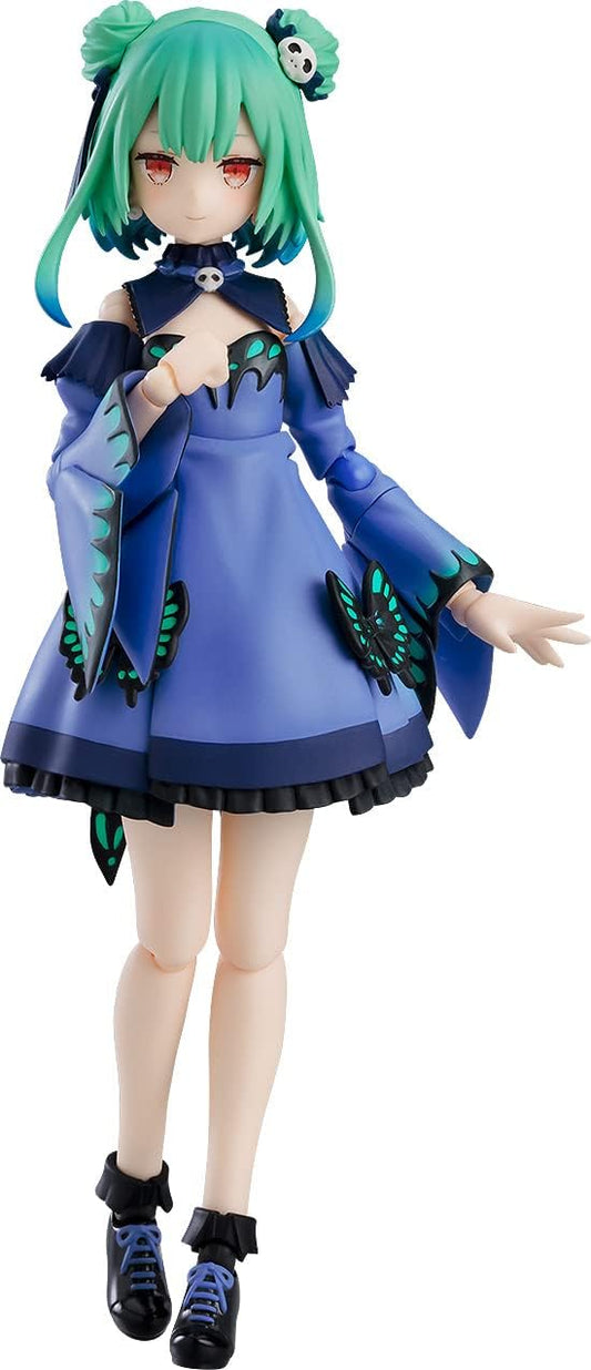 figma Holo Live Productions M06788 Junwa Rushia Non-Scale Plastic Pre-painted Action Figure, Dedicated Base Included