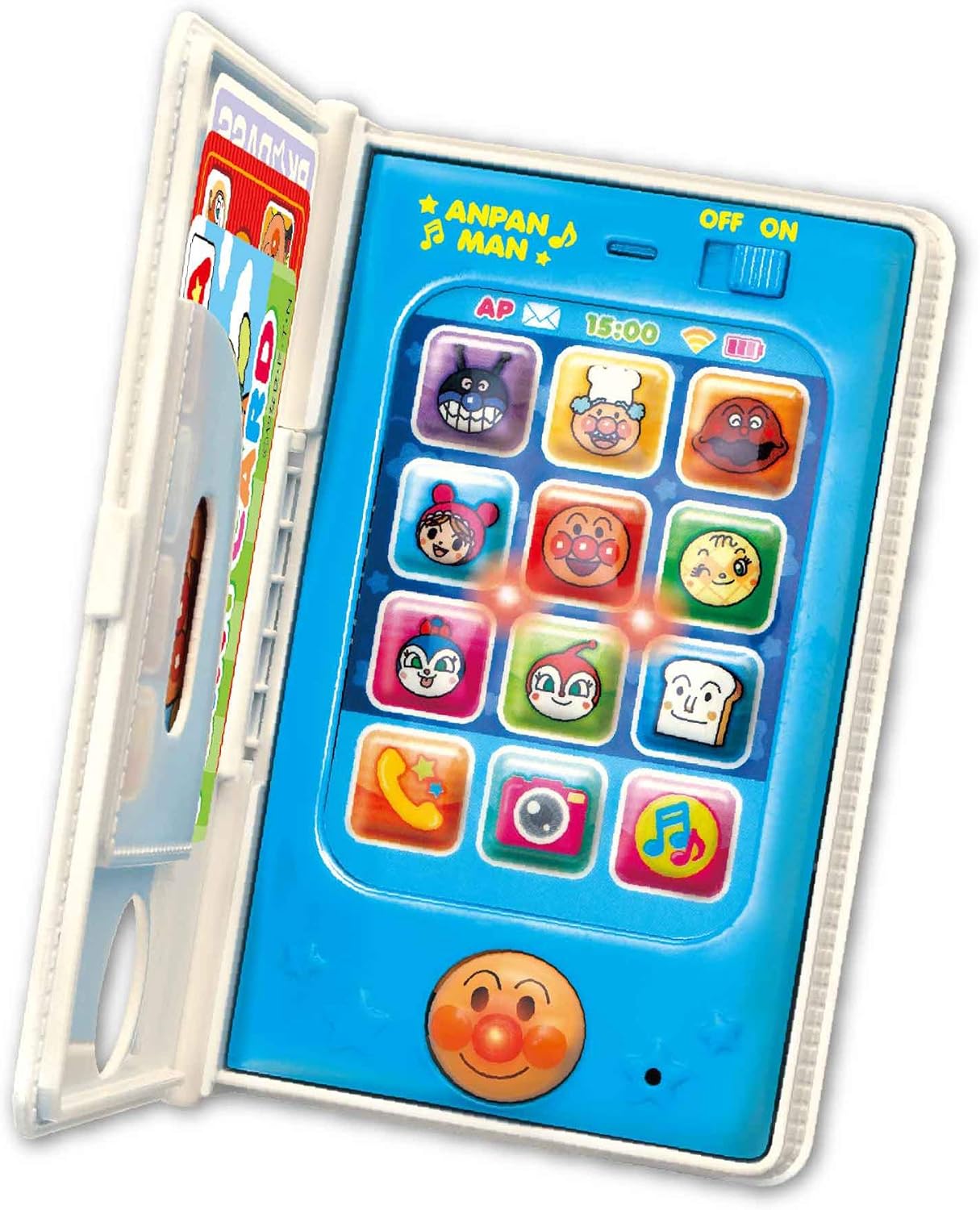 JOYPALETTE Anpanman Notebook-type Smartphone For Ages 3 and Up