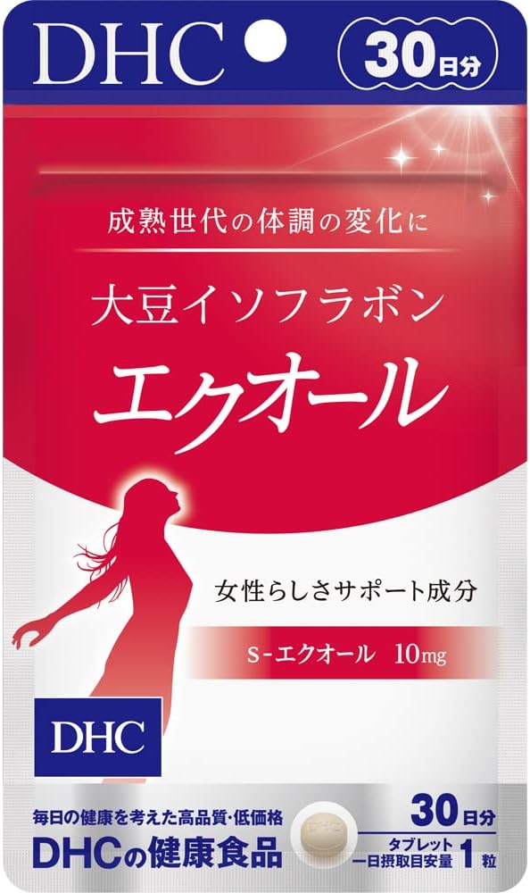 DHC Soy Isoflavone Equalool, 30 Day Supply (30 Days)