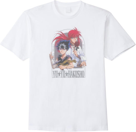 Small Planet Yu Yu Hakusho Short Sleeve T-Shirt Tobikage and Kurama L