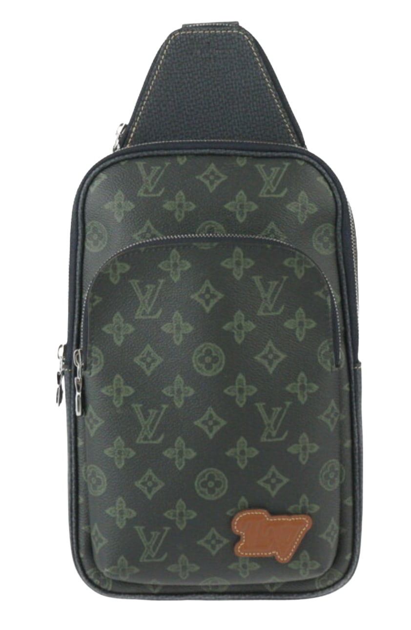 LOUIS VUITTON 'GREEN MONOGRAM' SLING BAG