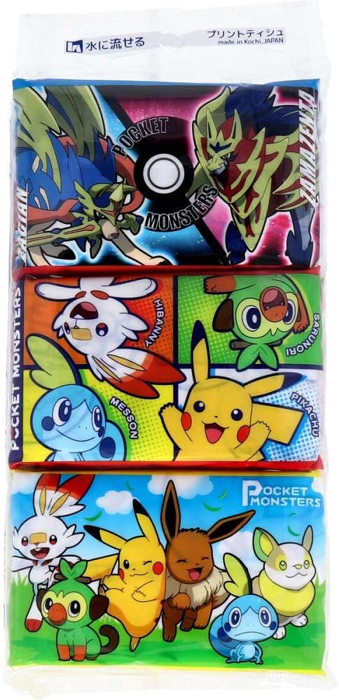 Hayashi Shoji Pokemon Mini Pocket, 6 Pieces