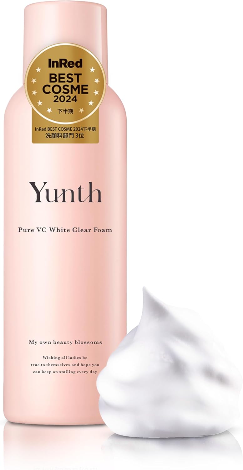 Yunth Raw VC White Clear Foam 4.2 oz (120 g) (Facial Cleansing Foam/Cosmetics/Skin Care/Pores/Cosmetics/Beauty)