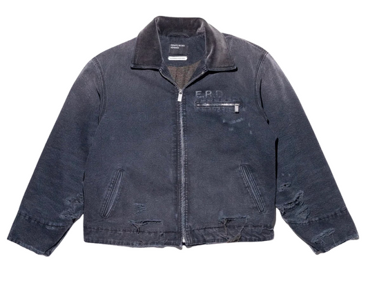 ENFANTS RICHES DÉPRIMÉS 'BLACK' BLANKET LINED WORK JACKET