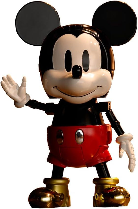 TAMASHII NATIONS Chogokin Disney Character Super Transformation Mickey Mouse by Yoshikazu Yasuhiko, Approx. 4.9 inches (125 mm), Die-cast & ABS & PVC, Pre-painted Action Figure