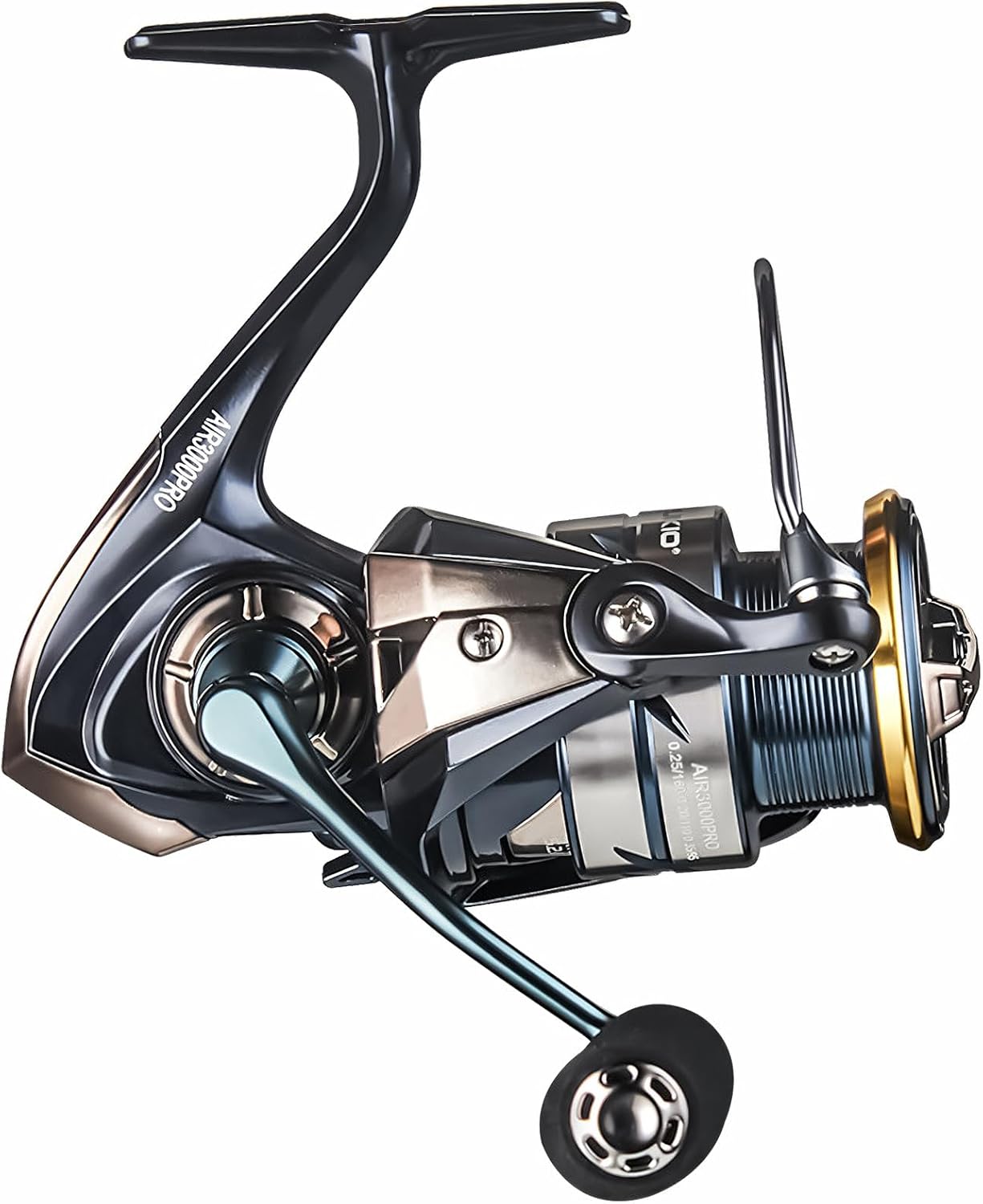 Spinning Reel, Saltwater Fishing, Carbon Fiber Body, Shallow Groove Aluminum Spool, 6/1 Stainless Steel Bearing, Reverse Switch, Far Throw Fishing Lightweight 2000-3000 No