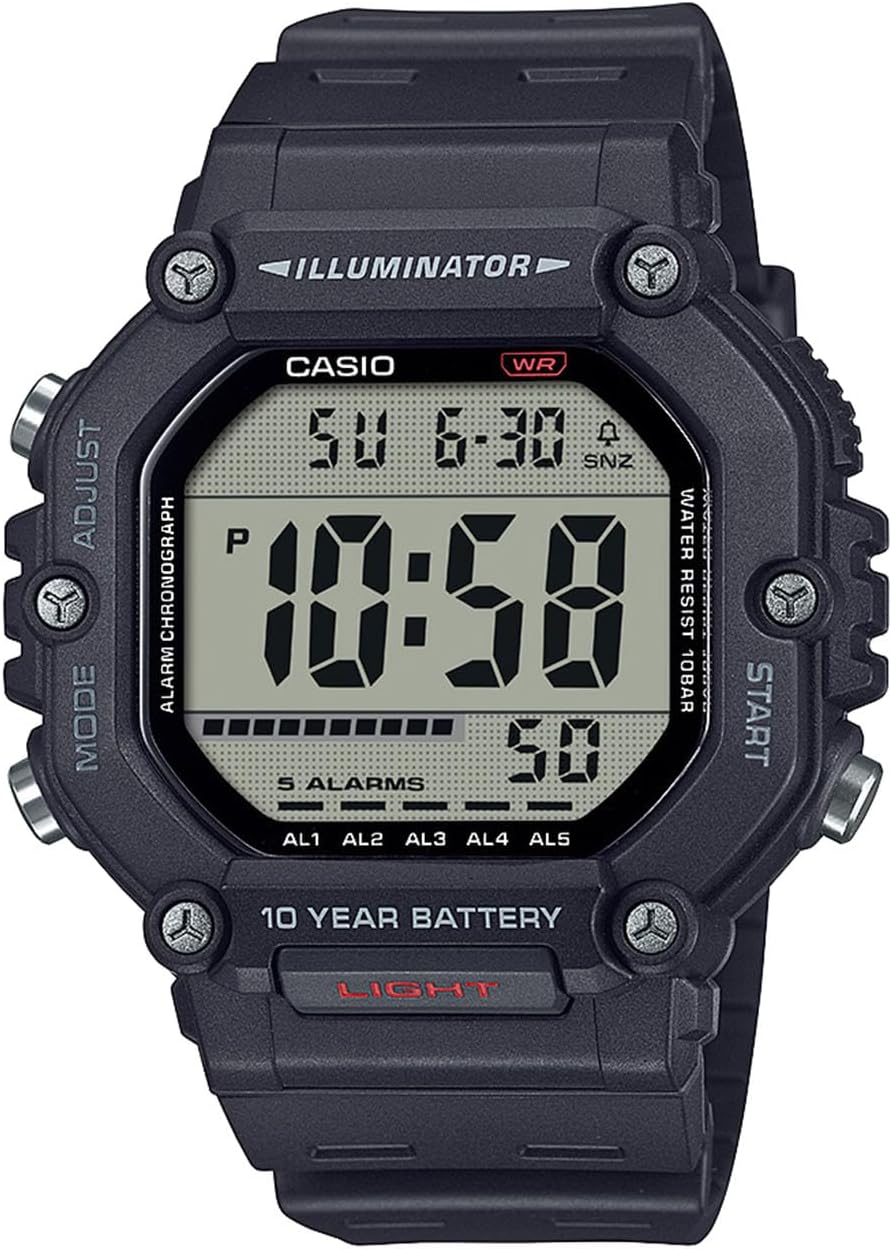 Casio Collection AE-1600H Wristwatch, Black