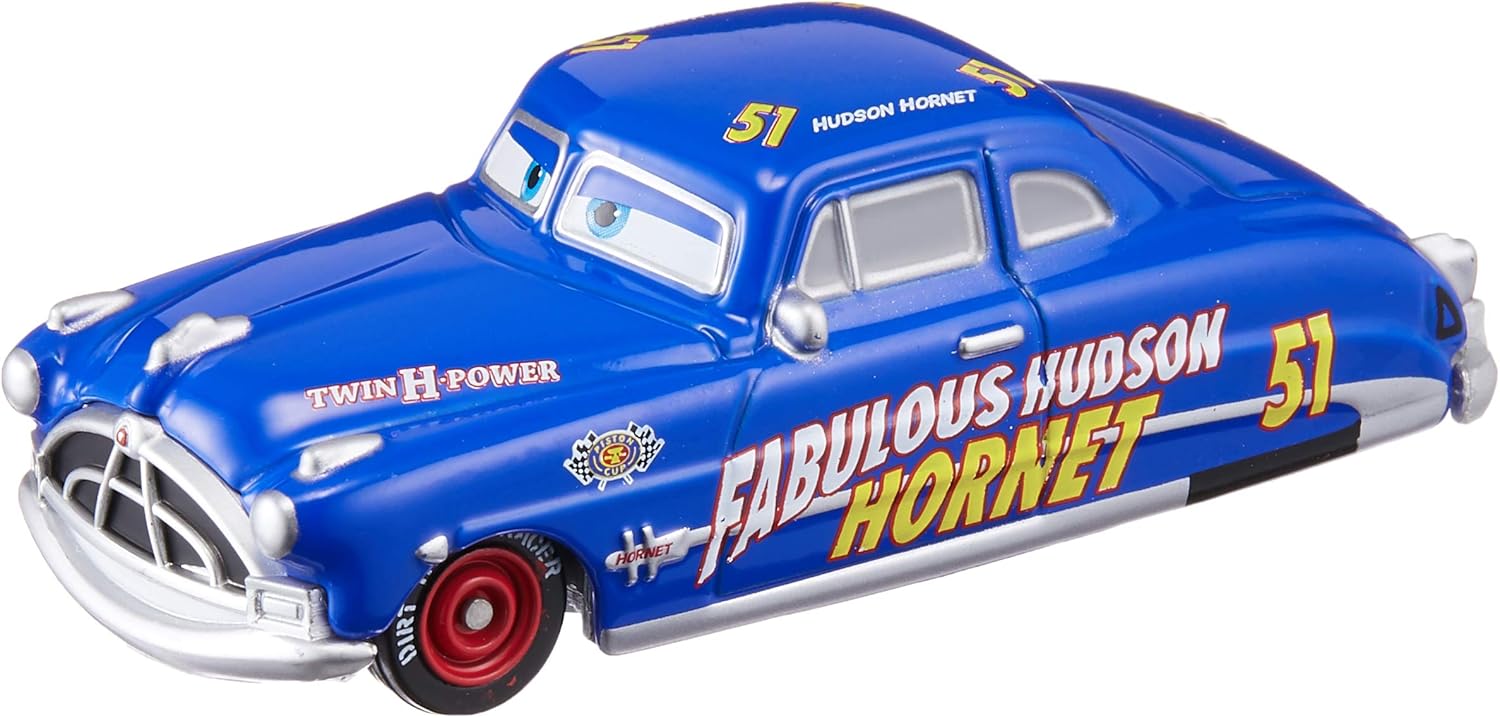 Takara Tomy Disney Cars Tomica C-8 Doc Hudson (Fabulous Type), Mini Car, Toy, Unisex, Ages 3 and Up, Boxed, Toy Safety Standards Passed ST Mark Certified, TOMICA