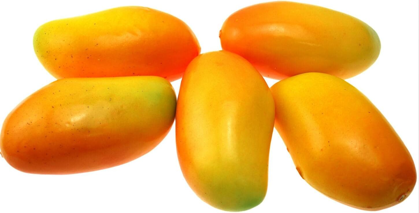 Speed mao Real Like Mango Food Sample Model 5pcs Set