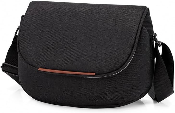 TRIPLE RIVER・For NIKON(ニコン) Z5II / Z6III Z50II Z9 Z8 Z5 Z50 バッグ カメラケース 一眼レフ カメラバッグ ショルダーバッグ 手提げ 肩掛け ショルダーベルト付き レンズ収納対応 カメラカバン(ブラック)