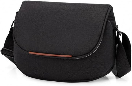 TRIPLE RIVER・For NIKON(ニコン) Z5II / Z6III Z50II Z9 Z8 Z5 Z50 バッグ カメラケース 一眼レフ カメラバッグ ショルダーバッグ 手提げ 肩掛け ショルダーベルト付き レンズ収納対応 カメラカバン(ブラック)