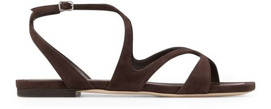 JIMMY CHOO Ayla flat sandals - Image 1