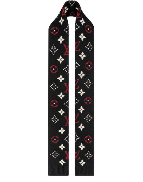 LOUIS VUITTON ダブルLV マフラー - Image 1