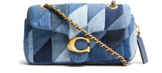 COACH Tabby 20 quilted patchwork denim shoulder bag - Image 1