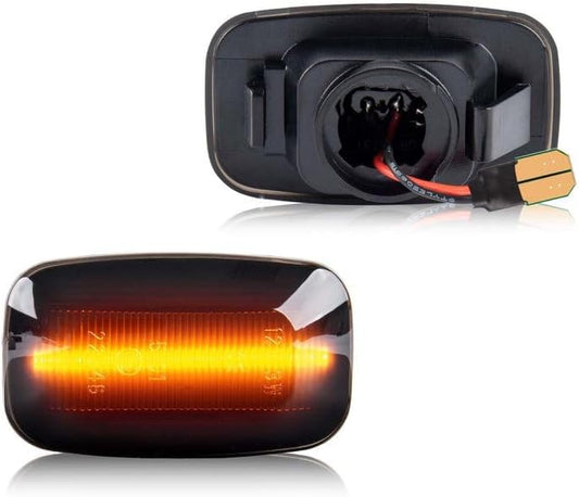 GemPro Toyota Land Cruiser LED Side Marker 70 Series Land Cruiser Flashing Type Genuine Replacement FJ Cruiser Side Turn Signal Mega Cruiser LED Cornering Lamp 70 Land Cruiser Vehicle Inspection
