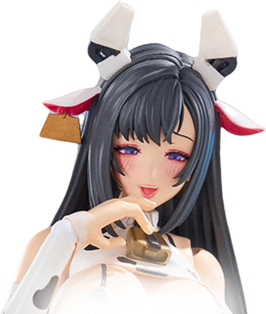 [HiPlay] 黒氷糖企画 BLACK CRYSTAL CANDY PROJECT 1/12 乳白ちゃん 乳牛娘 可動フィギュア 塗装済み 完成品
