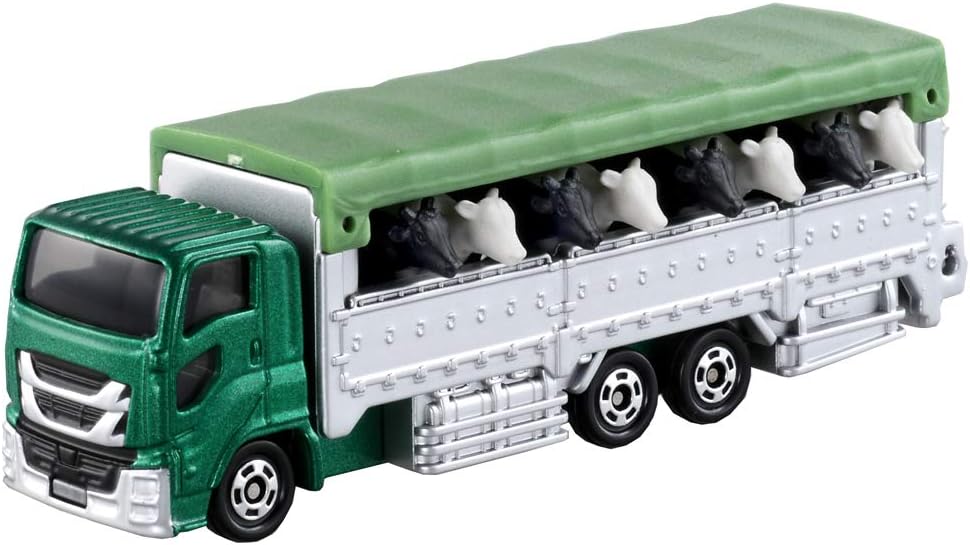 Tomica Takara Tomy Tomica Long Type Tomica No.139 Livestock Carrier Mini Car Toy for Ages 3 and Up