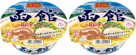 New Touch Super Noodles Hakodate Salt Ramen, 3.8 oz (108 g) (x 2)