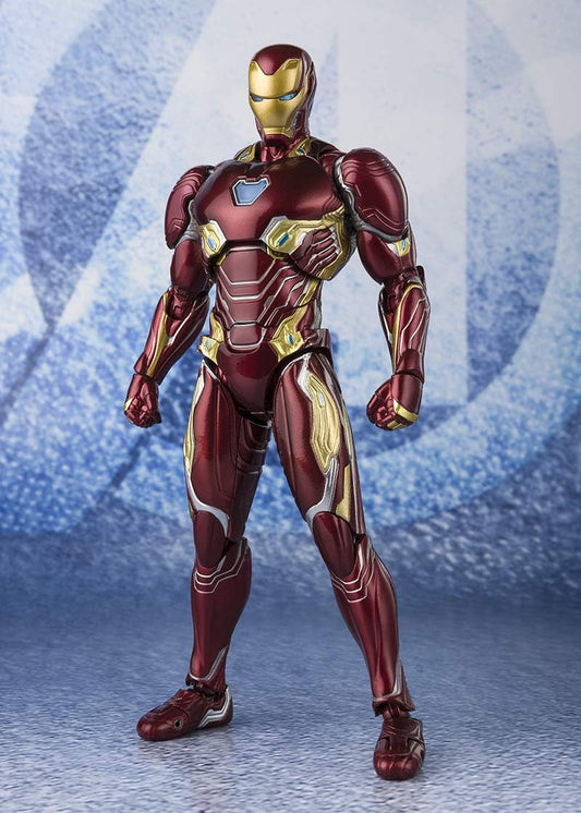 S.H. Figuarts Avengers Iron Man Mark 50 Nano Weapon Set 2 (Avengers: End Game), Approximately 6.1 inches (155 mm), PVC & ABS & Die-cast Pre-Painted Complete Action Figure