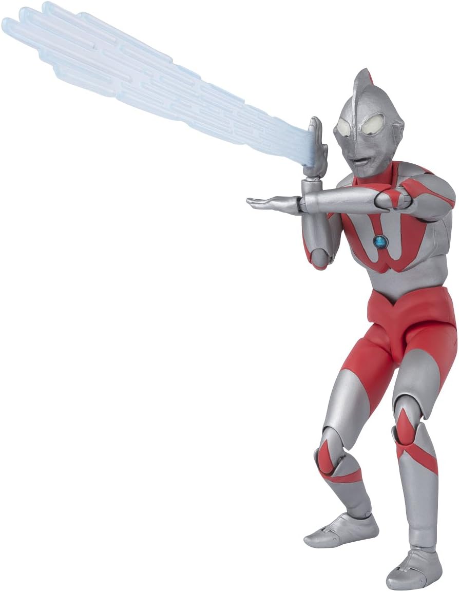 TAMASHII NATIONS S.H. Figuarts Ultraman (A Type) (Reissue Version), Approx. 5.9 inches (150 mm), PVC & ABS Painted Articulated Action Figure