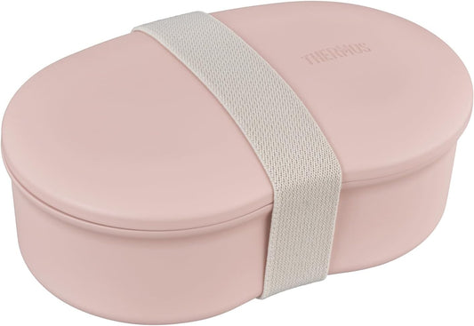 THERMOS Bento Box 1-Tier Fresh Lunch Box 570ml Sakura No-Seal Simple Design DJV-570 SKR