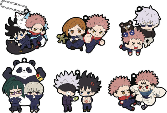 MegaHouse Rubber Mascot, Buddy Colle, Magical Warfare, Box of 6