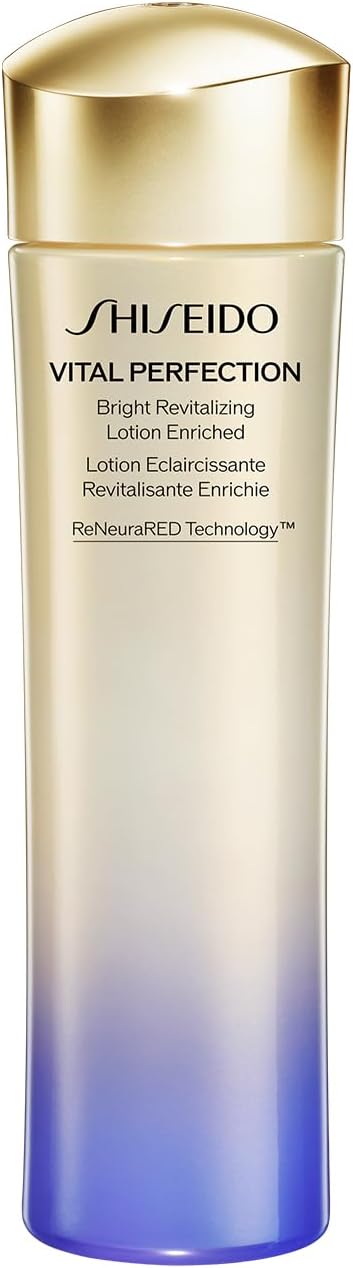SHISEIDO Vital Perfection (Quasi-Drug) Bright Revital Lotion, Enriched, 5.3 fl oz (150 ml)