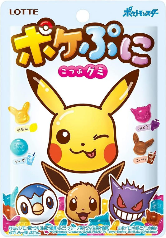 Lotte Poke Puni, 2.8 oz (80 g) x 1