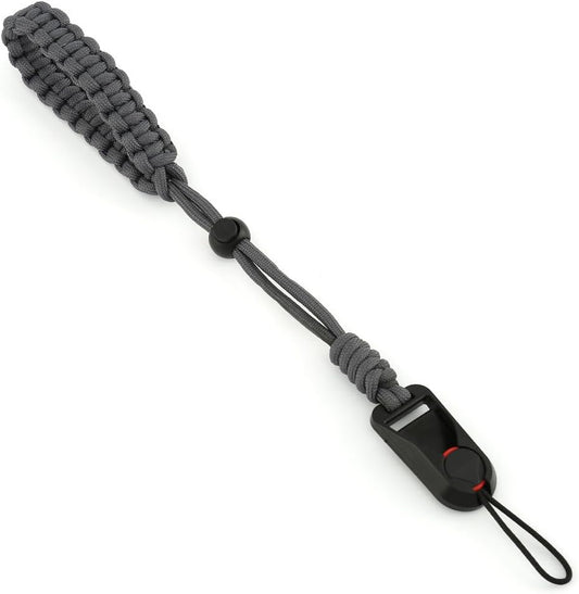 [CYBERGARAGE] For Nikon ZR Z5II Z30 zfc coolpix p1100 Strap Z50 zf Z5 Z7II Z8 Hand Strap Drop Protection One Hand Wrap Wrist SLR Wrist Strap Easy Detachable Nikon SLR Camera (Grey)