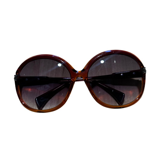CHROME HEARTS COWS TEAR AMBER SUNGLASSES