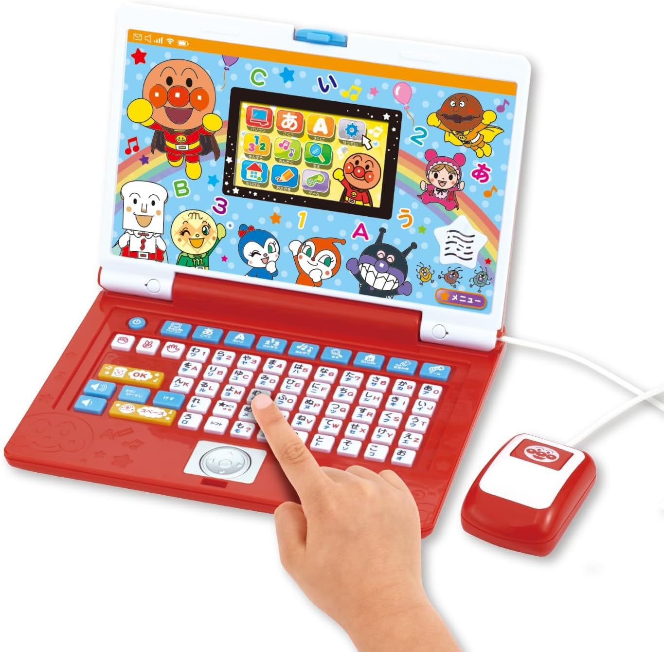 Bandai (Bandai) Key-Tata-Tata♪ Play and Learn! First Anpanman Computer for Ages 2 and Up