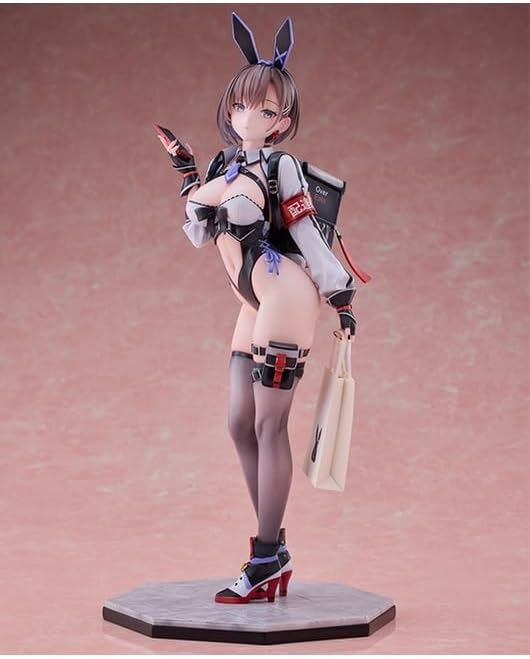 Delivery Bunny Girl Aoi Rocket Boy Native 1/6 Scale Figure, Total Height: Approx. 10.6 inches (27 cm) (to the top of the head)
