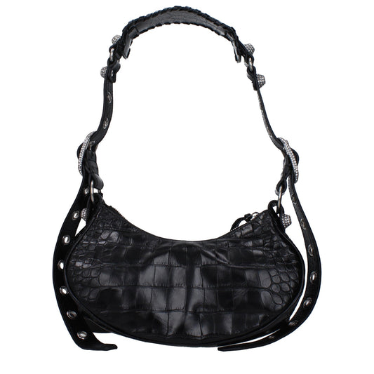 Balenciaga バレンシアガショルダーバッグ女性s Cagole Leather Black - Image 1