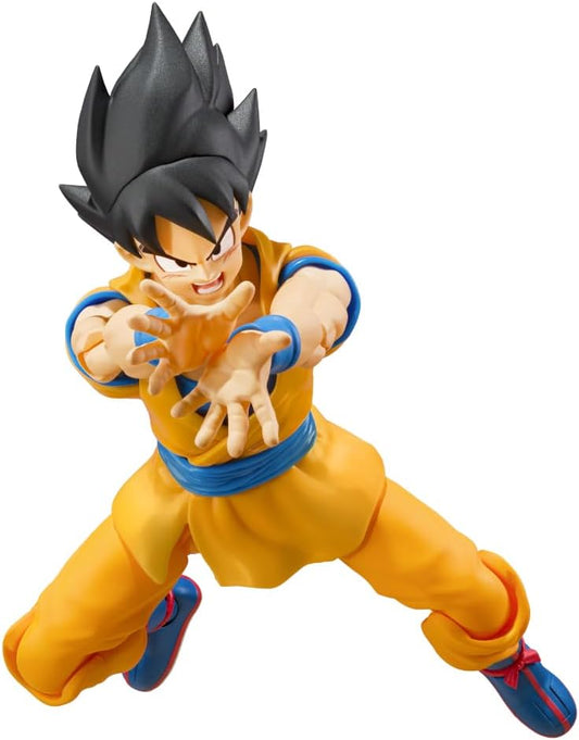 BANDAI SPIRITS S.H. Figuarts Dragon Ball DAIMA Son Goku - DAIMA, Approx. 5.7 inches (145 mm), PVC & ABS, Pre-painted Action Figure