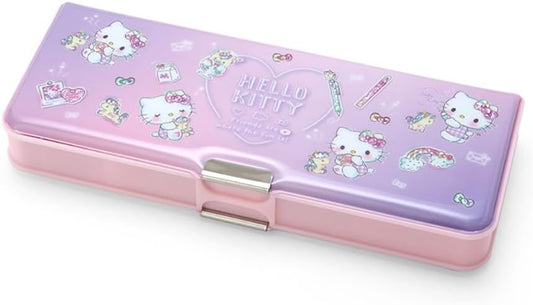 Sanrio 437204 Hello Kitty Pencil Case, Kids’ Stationery, Character Goods, Kitty-Chan, 8.7 x 3.5 x 1.1 inches (22.2 x 8.8 x 2.8 cm)